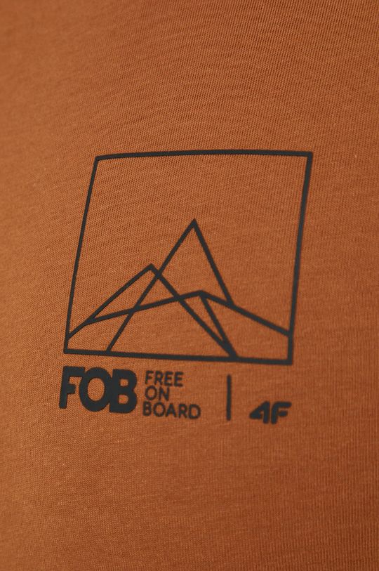 Bavlněné tričko 4F Pánský