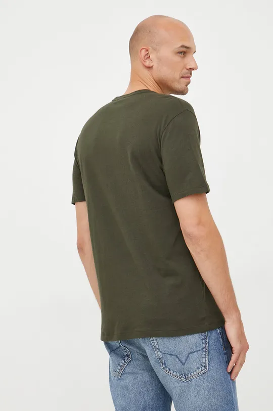 zielony GAP t-shirt bawełniany (2-pack)