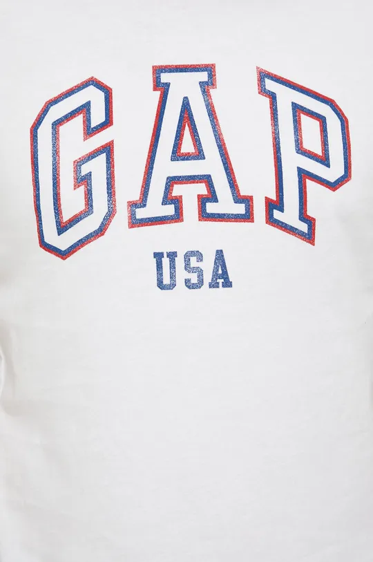 Βαμβακερό μπλουζάκι GAP Ανδρικά