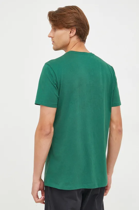 Bombažna kratka majica GAP zelena