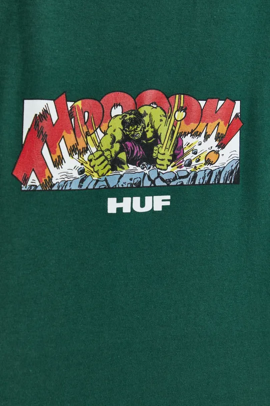 Βαμβακερό μπλουζάκι HUF X Marvel Hulk Ανδρικά
