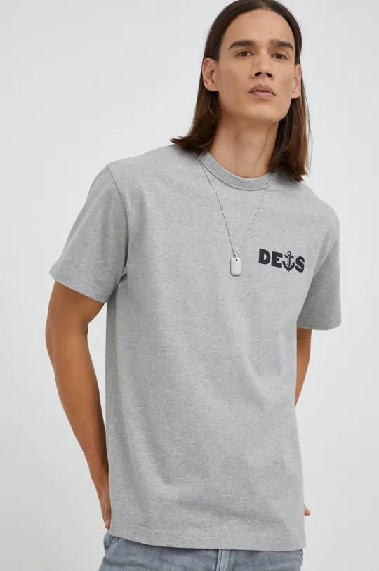 Хлопковая футболка Deus Ex Machina  100% Хлопок