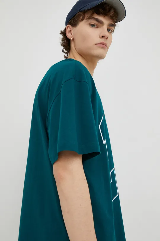 πράσινο Βαμβακερό μπλουζάκι Lee