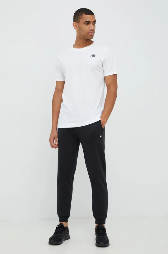New Balance t-shirt biały