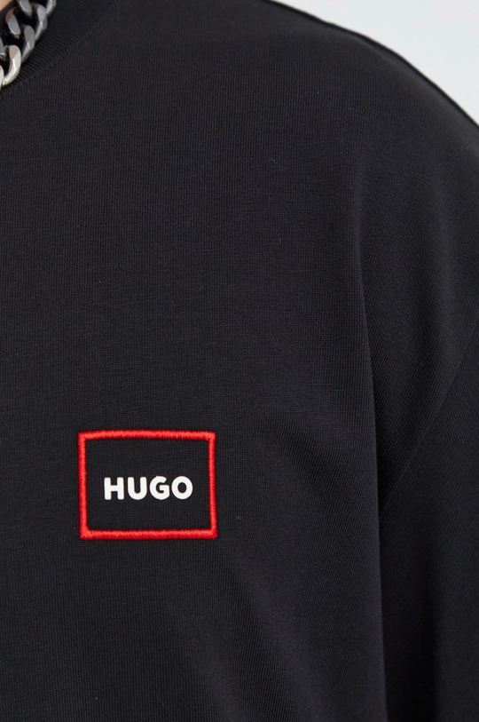 HUGO t-shirt bawełniany Męski