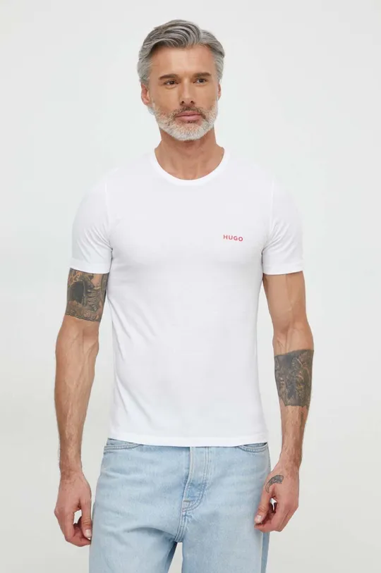 HUGO t-shirt in cotone 3 - pack pacco da 3 