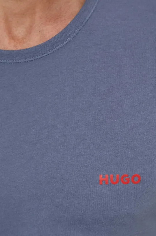 Bombažna kratka majica HUGO 3 - pack