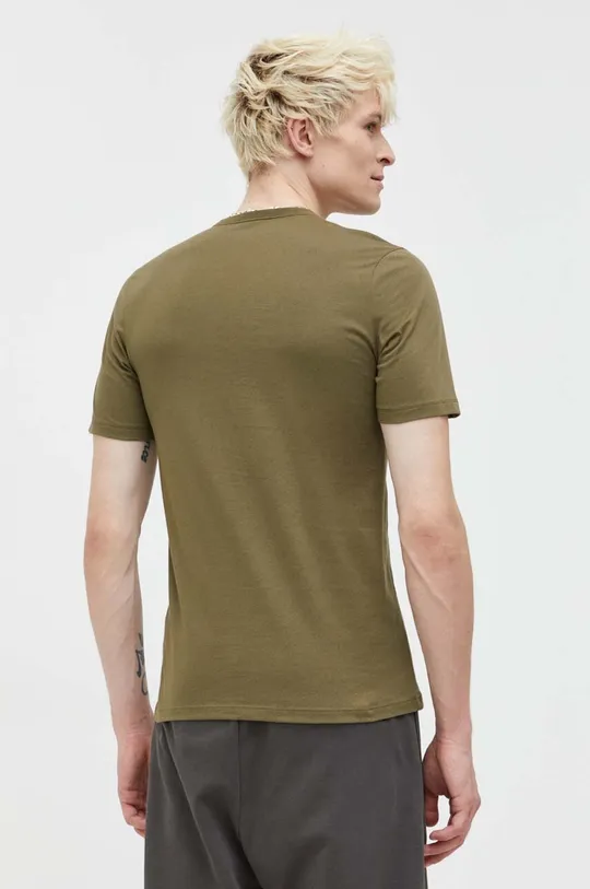 zielony HUGO t-shirt bawełniany 3-pack