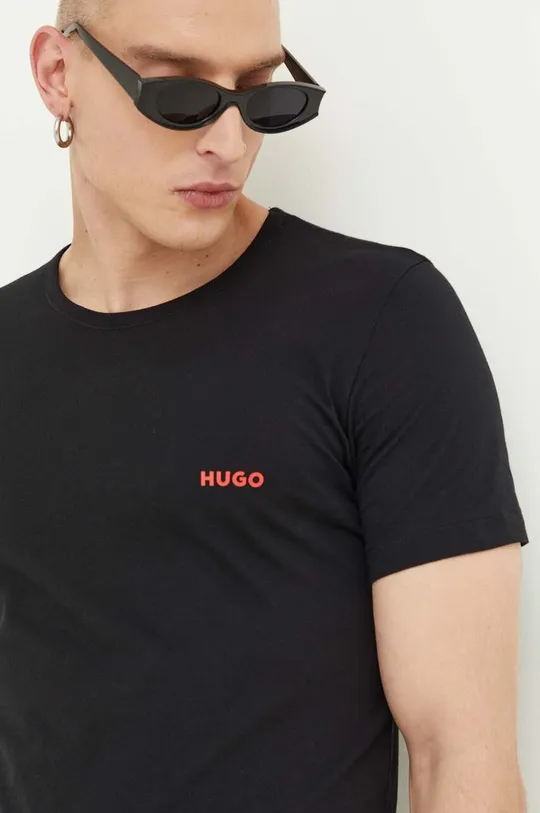 Pamučna majica HUGO 3-pack