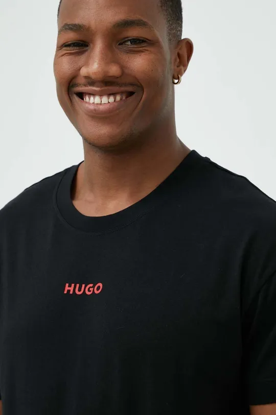 μαύρο Μπλουζάκι HUGO