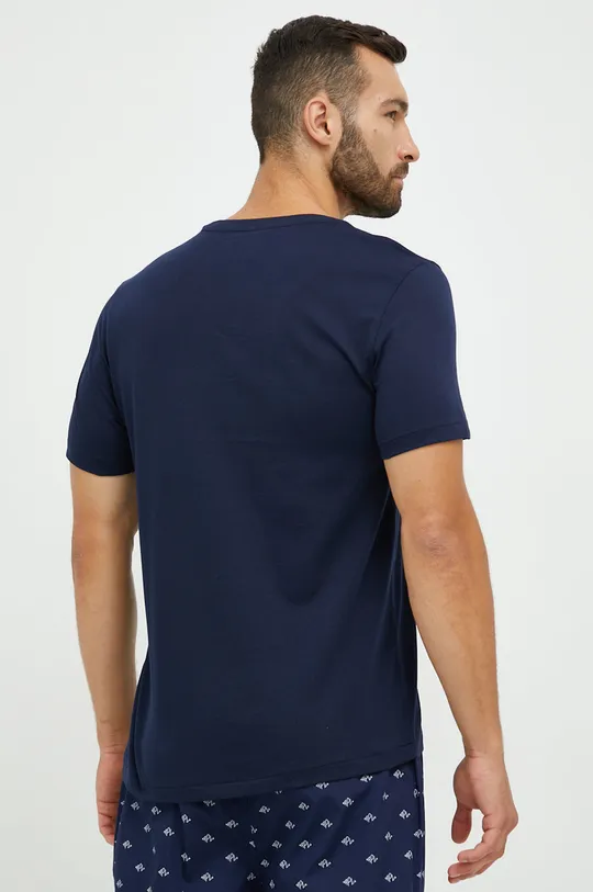 темно-синій Бавовняна піжамна футболка Polo Ralph Lauren