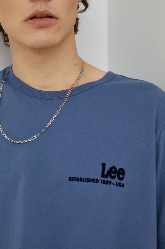 Lee t-shirt bawełniany Męski