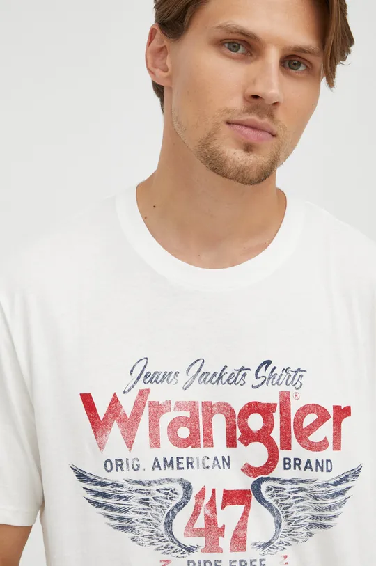 Wrangler t-shirt bawełniany Męski