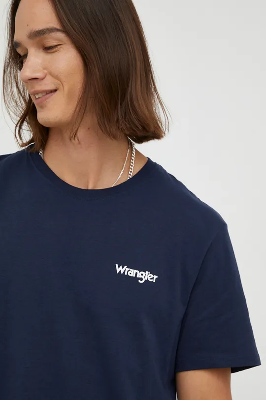 Βαμβακερό μπλουζάκι Wrangler