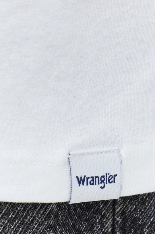 Βαμβακερό μπλουζάκι Wrangler