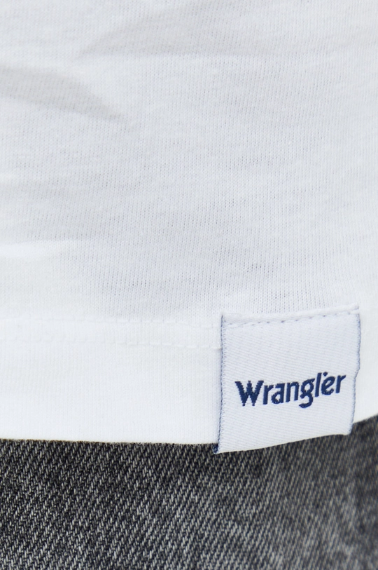 Βαμβακερό μπλουζάκι Wrangler