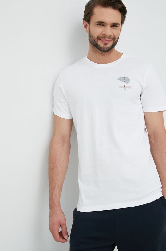 bílá Bavlněné tričko Outhorn Pánský