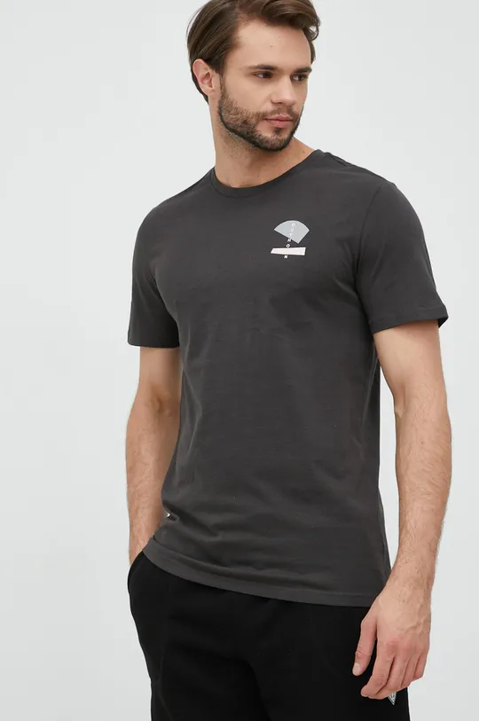 Outhorn t-shirt bawełniany szary