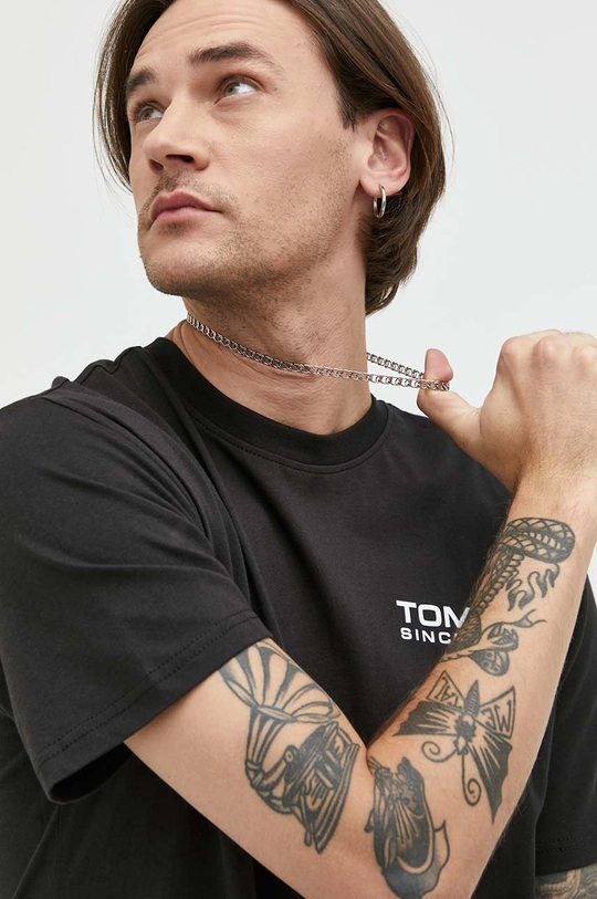 Tommy Jeans pamut póló  100% pamut