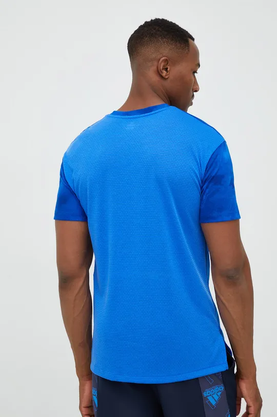 Μπλουζάκι για τρέξιμο Under Armour σκούρο μπλε