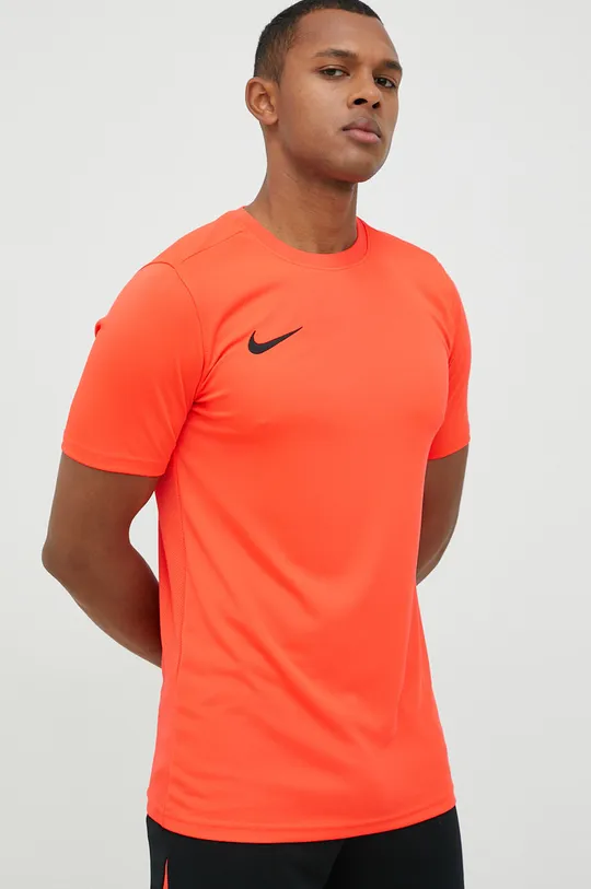 różowy Nike t-shirt treningowy Męski