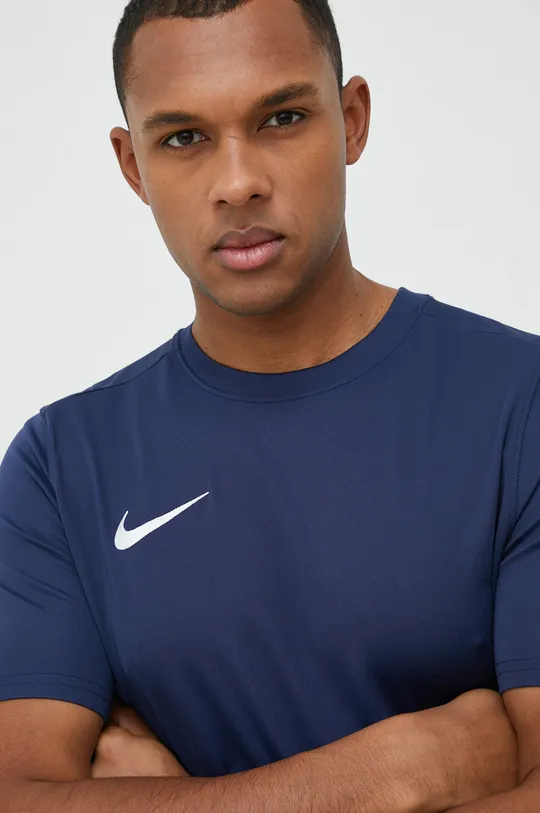 mornarsko modra Kratka majica za vadbo Nike Moški