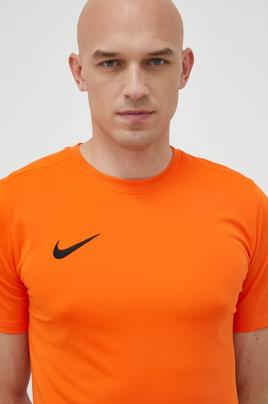 oranžna Kratka majica za vadbo Nike