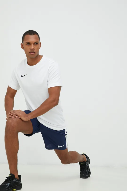 λευκό Μπλουζάκι προπόνησης Nike Ανδρικά