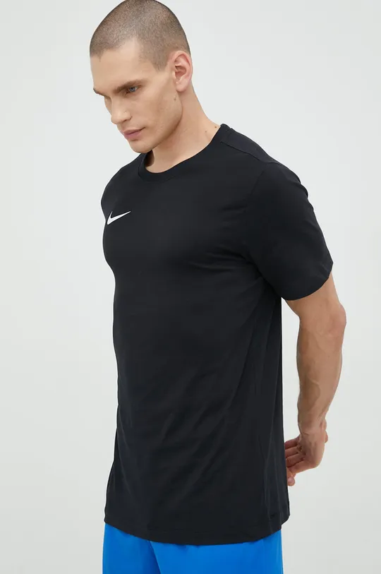 μαύρο Μπλουζάκι προπόνησης Nike