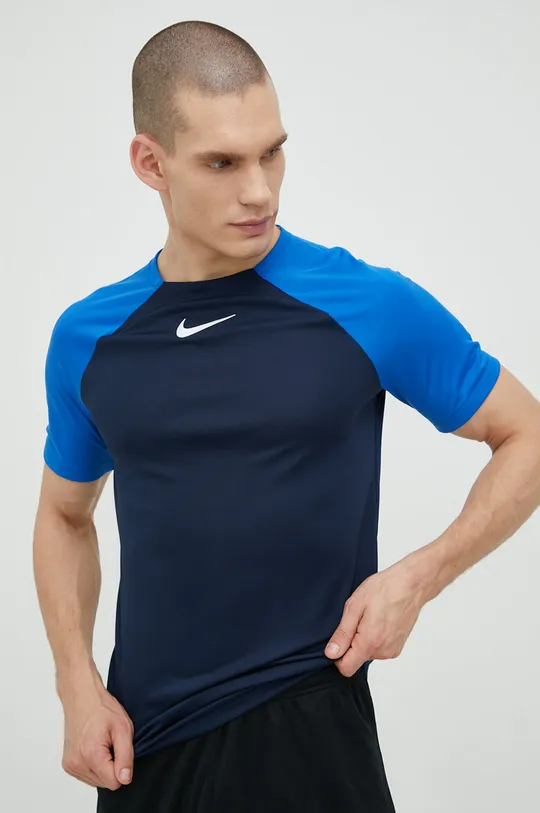tmavomodrá Tréningové tričko Nike Df Academy Pánsky