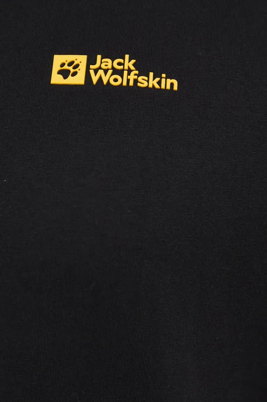 Bombažna kratka majica Jack Wolfskin Moški