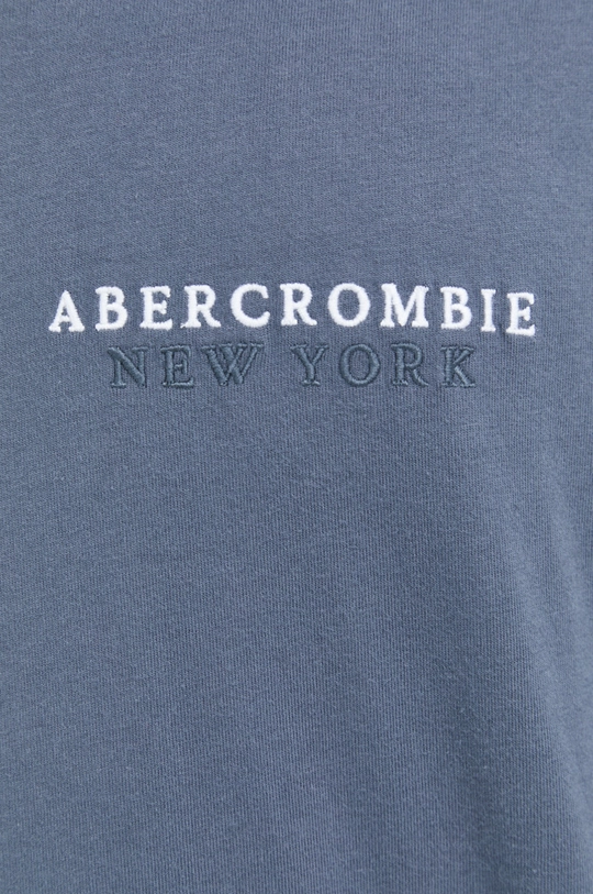 Βαμβακερό μπλουζάκι Abercrombie & Fitch Ανδρικά