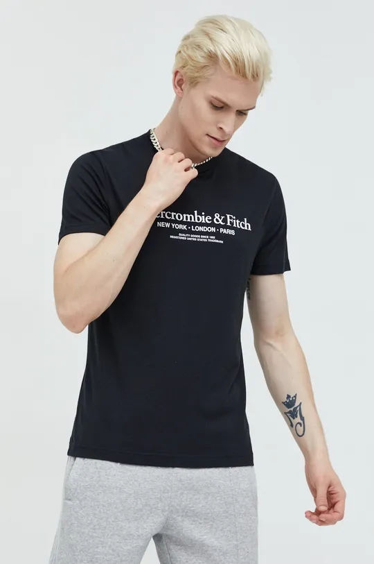Μπλουζάκι Abercrombie & Fitch πολύχρωμο