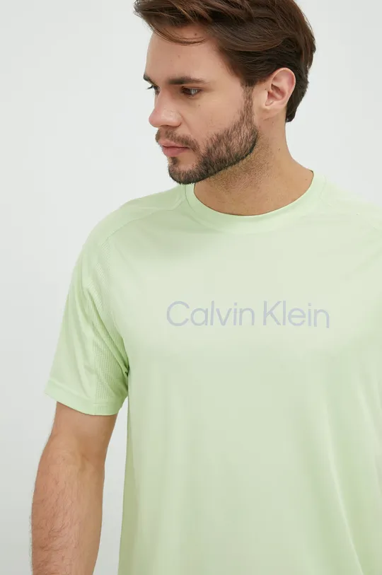πράσινο Μπλουζάκι προπόνησης Calvin Klein Performance