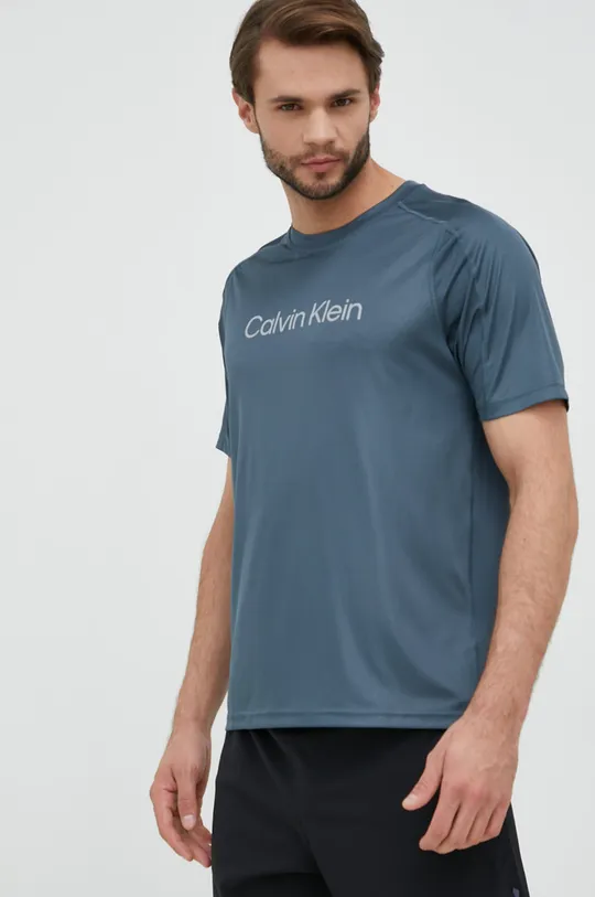 szary Calvin Klein Performance t-shirt treningowy