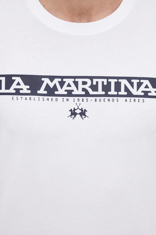 La Martina t-shirt bawełniany Męski