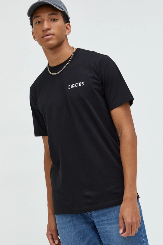 Dickies t-shirt bawełniany czarny