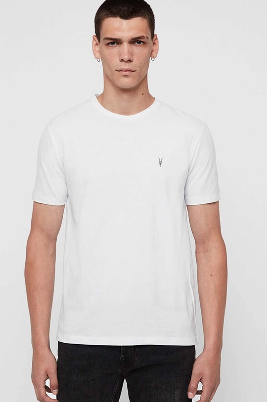 bianco AllSaints t-shirt in cotone Uomo