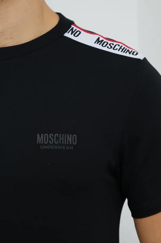 Bombažna kratka majica Moschino Underwear Moški