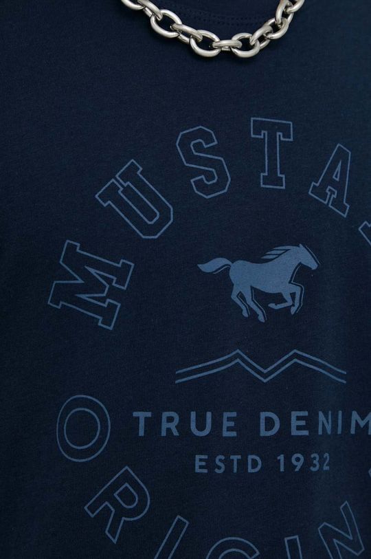 bavlněné tričko Mustang Pánský