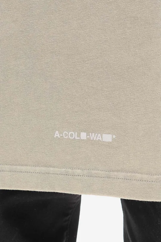 Bavlnené tričko A-COLD-WALL* Relaxed Cubist T-shirt ACWMTS097 COLD LIGHT GREY