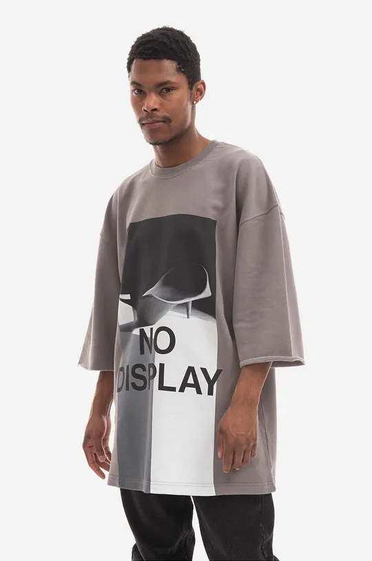 grigio A-COLD-WALL* t-shirt in cotone No Display Top Uomo