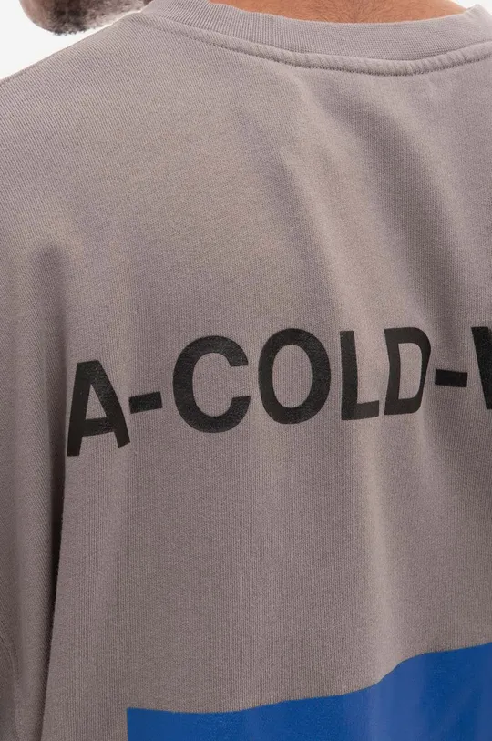 szary A-COLD-WALL* t-shirt bawełniany No Display Top