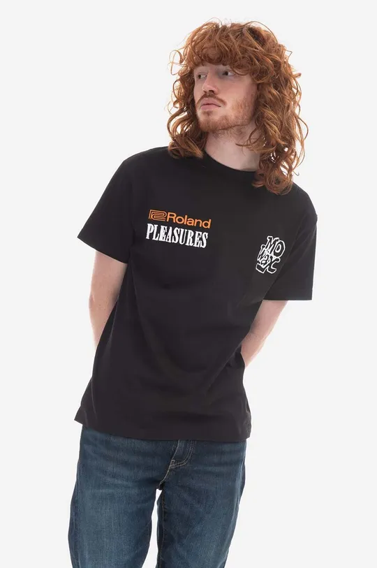 PLEASURES t-shirt bawełniany x Unckle TB-03