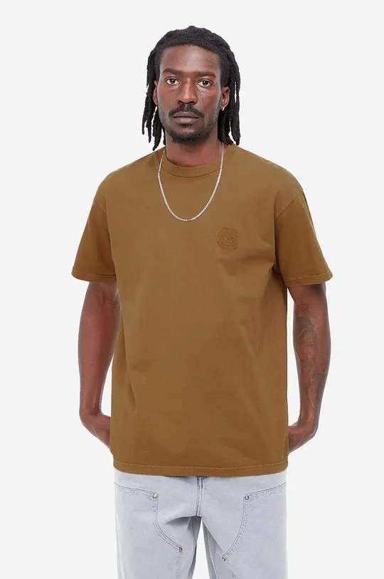 brown Carhartt WIP cotton t-shirt Men’s