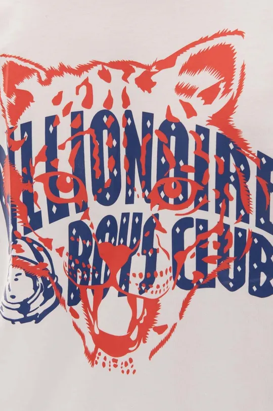 biały Billionaire Boys Club t-shirt bawełniany Leopard