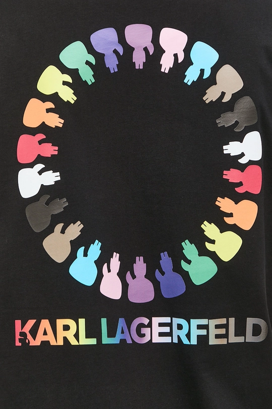 Karl Lagerfeld t-shirt bawełniany 225W1781