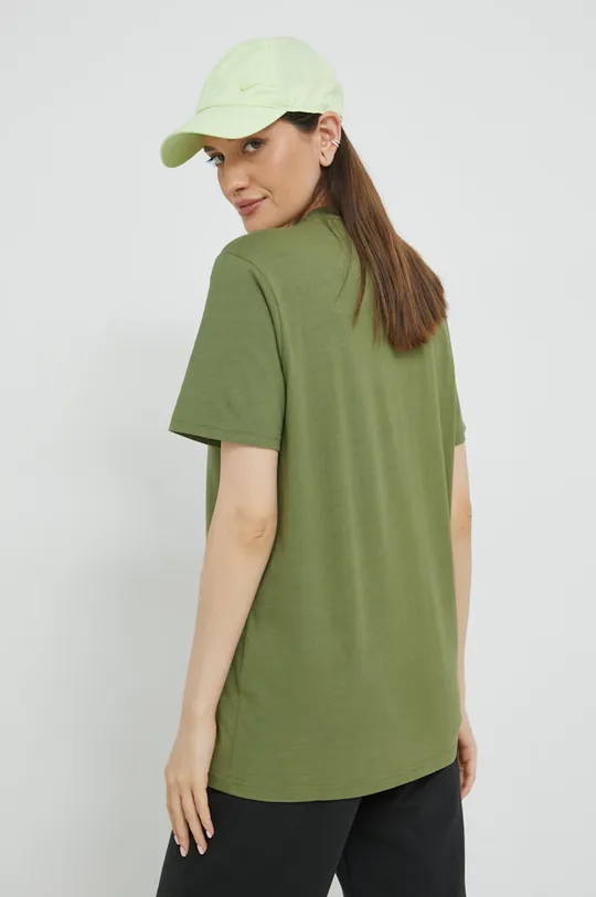 πράσινο Βαμβακερό μπλουζάκι Fila