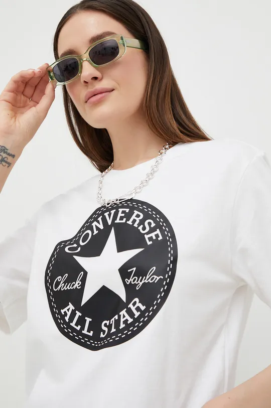 Bavlněné tričko Converse Unisex