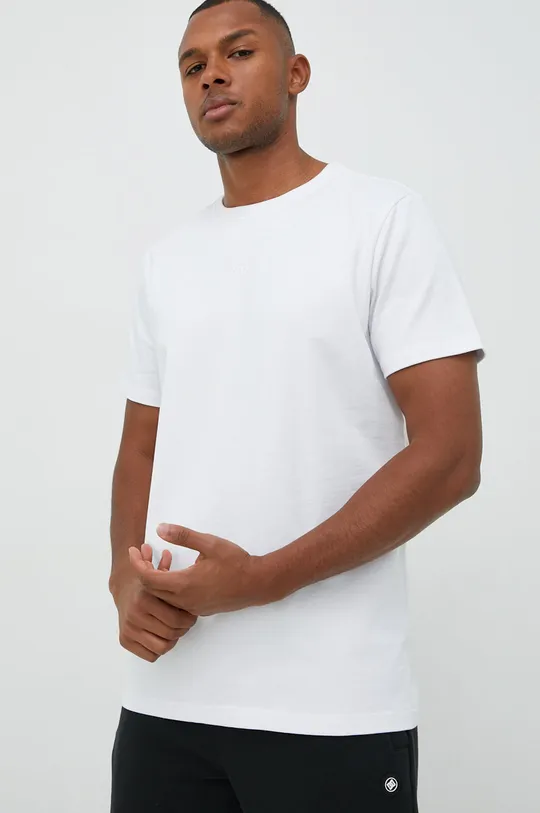 Arkk Copenhagen t-shirt bawełniany biały